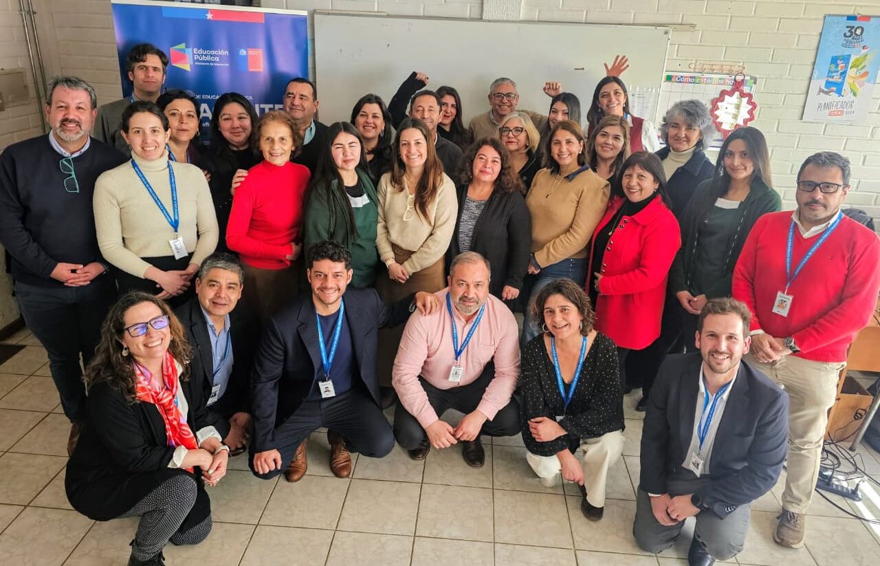 SLEP Talagante desarrolla jornada de trabajo con directores y gremios de El Monte