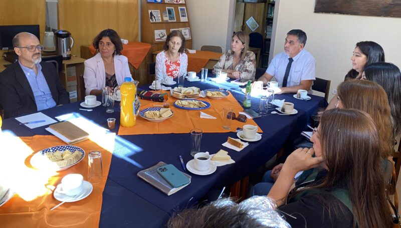 Directores de establecimientos de El Monte se reúnen para abordar el traspaso al SLEP Talagante