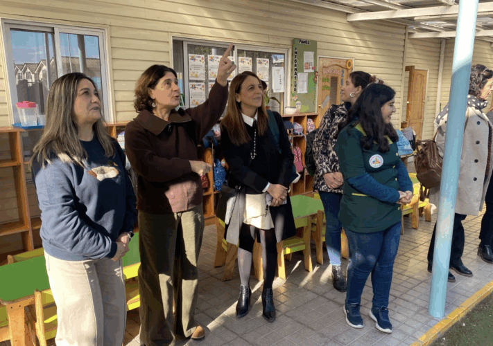SLEP Talagante visitó los jardines infantiles Los Chiquitines y Parque El Sol de Padre Hurtado.